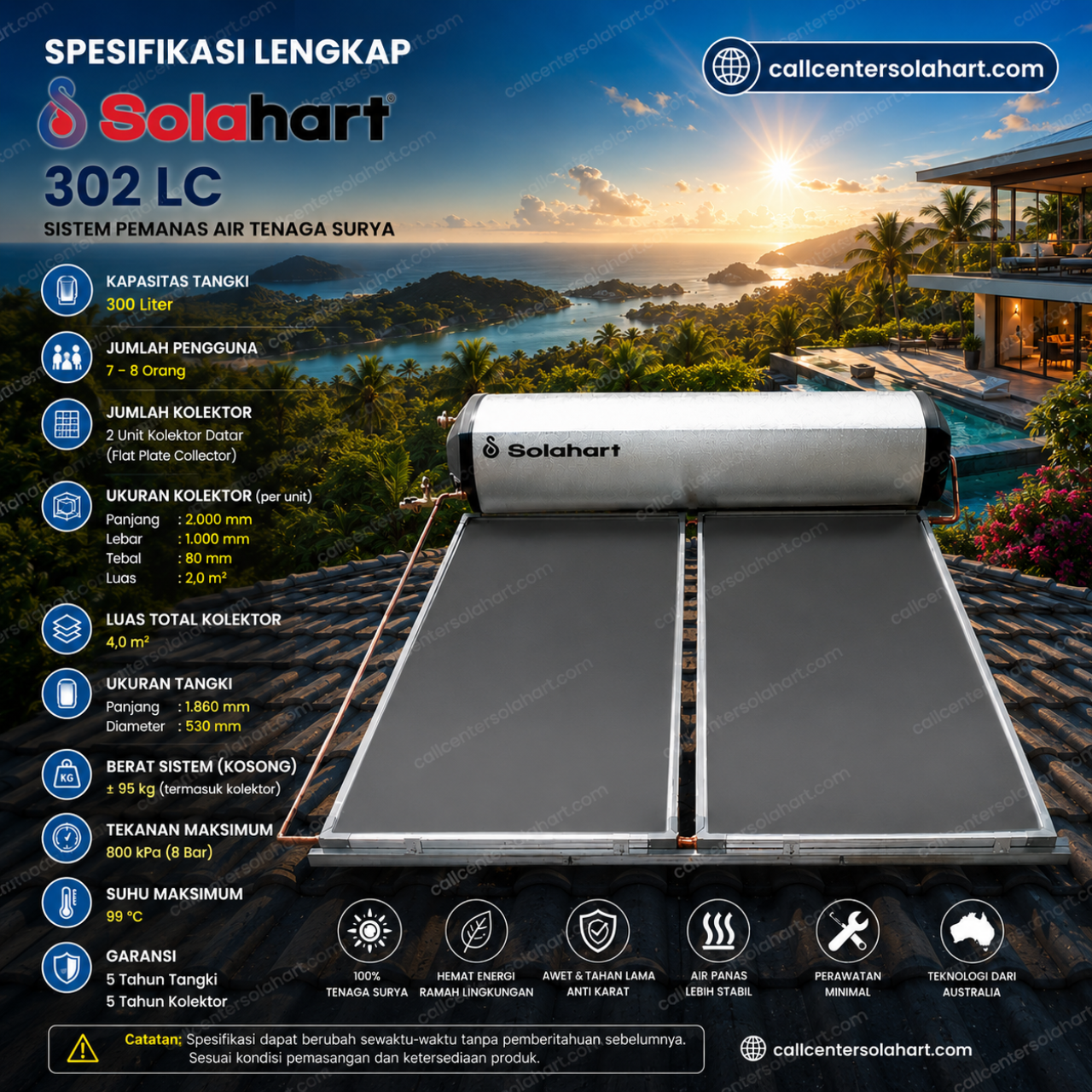 Solahart Water Heater BSD: Distributor Resmi